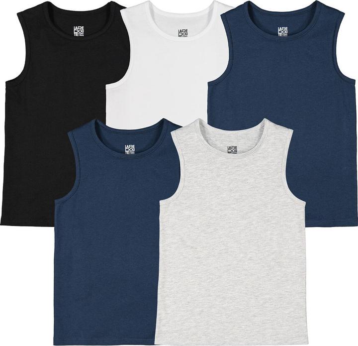 La Redoute Collections 5er-Pack Tanktops