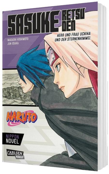 Produktbild Naruto - Sasuke Retsuden: Herr und Frau Uchiha und der Sternenhimmel (Nippon Novel) (Deutsch, Miyuki Tsuji, Jun  Esaka, Masashi Kishimoto, 2022)