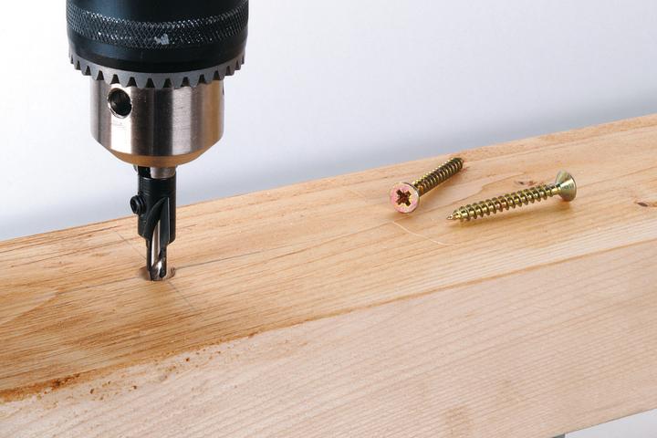 Actual product image wolfcraft wolfcraft 1 Vorbohrer mit Senker ø3,2x12mm (3.2 mm, 12 mm)