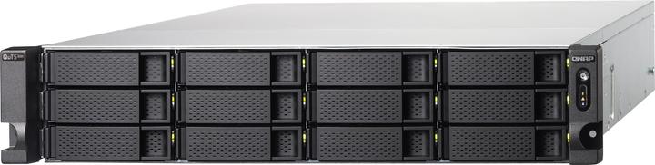 Actual product image QNAP TS-h1283XU-RP-E2136-128G 12-bay Intel Xeon E-2136 6 cores/12 threads boost up to