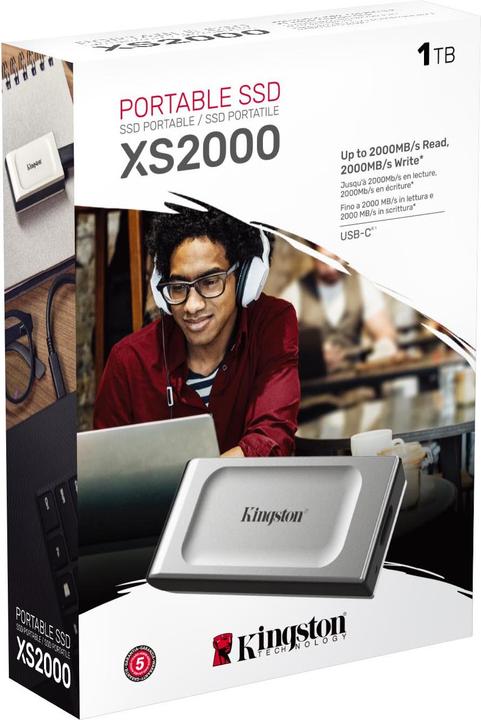 Actual product image Kingston XS2000 (1000 GB)