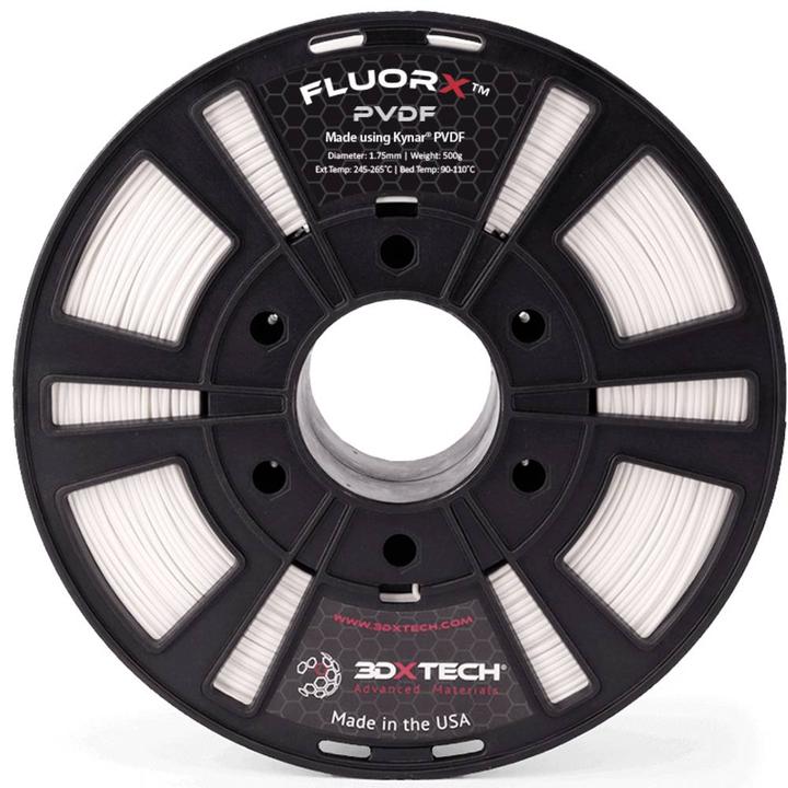 Actual product image 3D Xtech PVD1010750N FluorX™ PVDF filament chemically resistant, UV-resistant 1.7 (1.75 mm, 750 g)