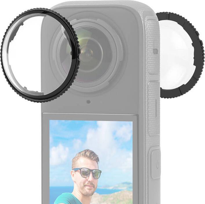 Image du produit Puluz Couverture de lentille optique en verre pour Insta360 X4 (X4)