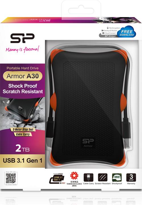 Actual product image Silicon Power Armor USB 3.1 Gen1 (2 TB)