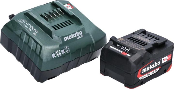Image du produit Metabo AK 18 Multi Compresseur sur batterie 18 V 11 bar + 1x batterie 4,0 Ah + chargeur (11 bar, 0 l)