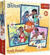 Immagine prodotto Trefl 3 in 1 Puzzle - Lilo & Stitch
