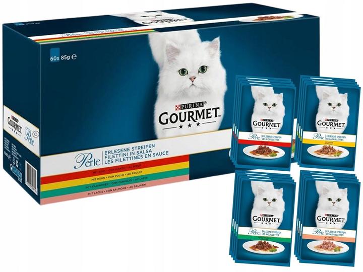 Actual product image Gourmet Pearl Exquisite Stripes (Adult, Senior, 60 pcs., 5100 g)