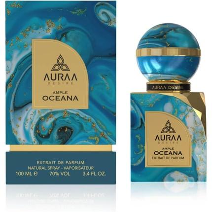 Auraa Desire Ample Oceana Extrait de Parfum 100ml von Luxuriöser Unisex-Duft mit würzigen, blumigen (Eau de Parfum, 100 ml)