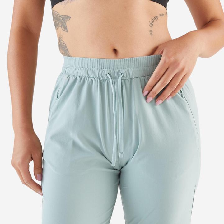 Produktbild Kalenji Women's Running Breathable Trousers-Kiprun Run 500 Dry-Green (W26/L30)