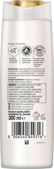 Produktbild Pantene Pro-V Unendlich Lang (300 ml, Flüssiges Shampoo)