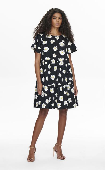 Produktbild Only Print Kleid mit kurzen Ärmeln (XS)