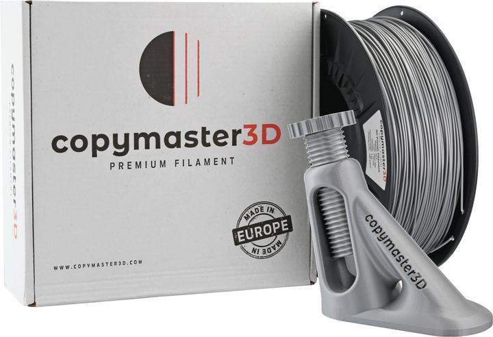 Produktbild Copymaster3D Copymaster PLA 1.75mm 1 kg Silver Star (PLA, 1.75 mm, 1000 g, Silber)
