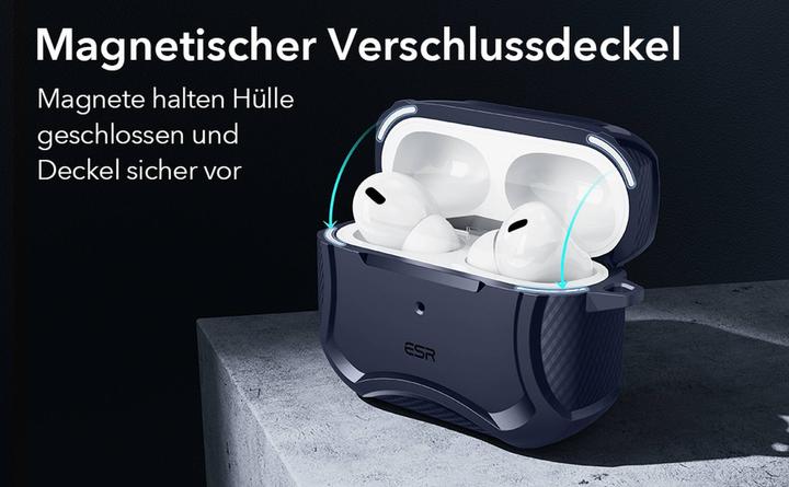 Image du produit ESR Cyber Tough Case avec HaloLock (Couvercle de l'étui de chargement)