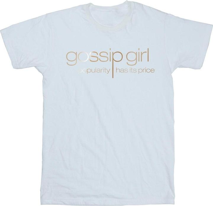 Gossip Girl Gold Logo TShirt (4XL)