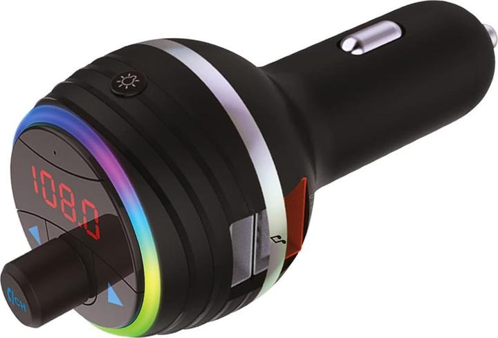 Image du produit Peiying Modulateur FM Bluetooth 2xUSB - Noir