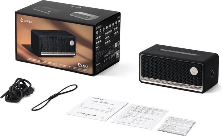 Produktbild Edifier ES60 Bluetooth Speaker (black) (9 h, Ohne externe Stromquelle)