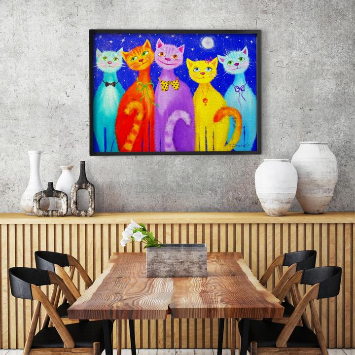 Produktbild Enjoy Puzzle ENJOY-1738 - Lächelnde Katzen, Puzzle, 1000 Teile (1000 Teile)