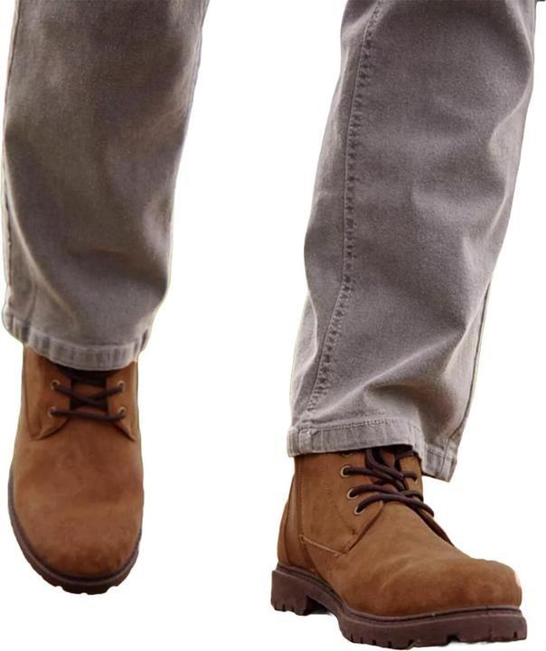 Image du produit Atlas For Men Bottines en cuir fendu à fermeture latérale pour hommes (41)