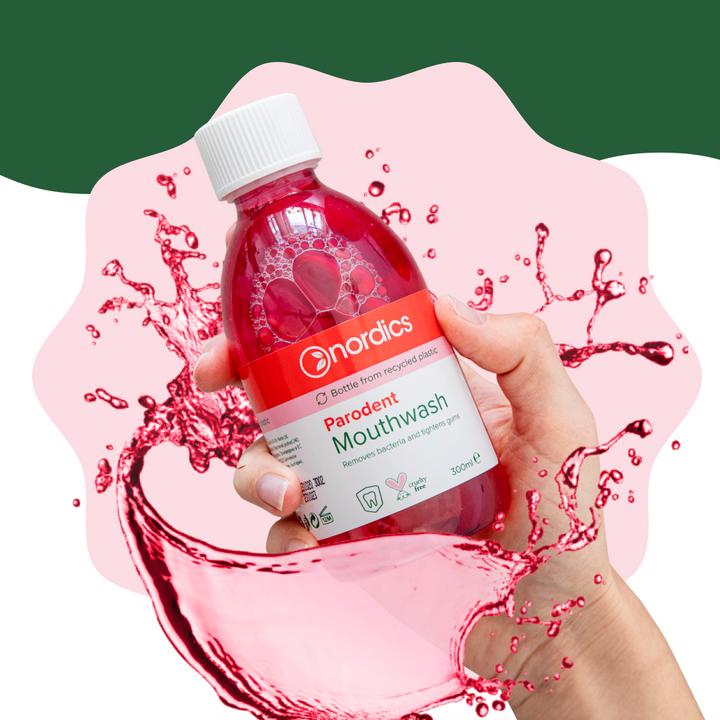 Produktbild Nordics Mundwasser Anti-Parondontose extra Frisch – (300 ml, Mundwasser)