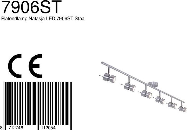 Produktbild Steinhauer Natasja (480 lm, GU10)