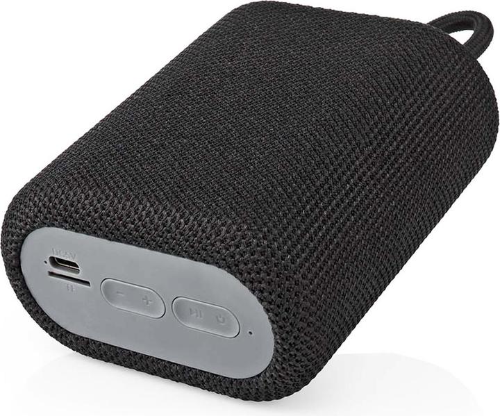 Immagine prodotto Nedis Altoparlante Bluetooth, 7W - Nero (7 h, Batteria ricaricabile)