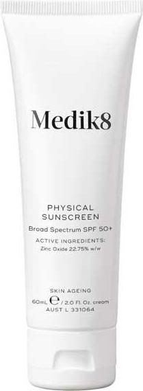 Actual product image Medik8 Physical Sunscreen SPF 50 (Sun Cream) 60 ml (Suntan cream, SPF 50, 60 ml)