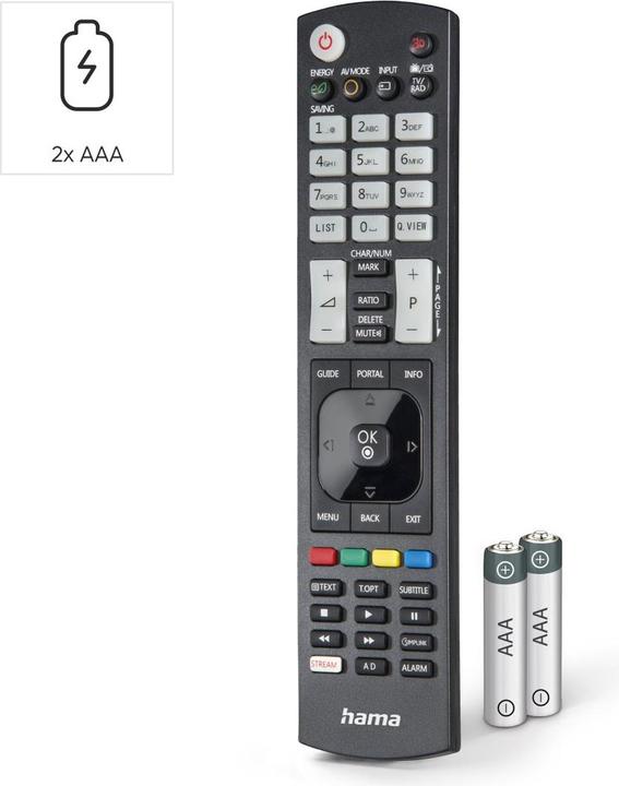 Actual product image Hama Universal remote control (Universal remote control, Infrared)