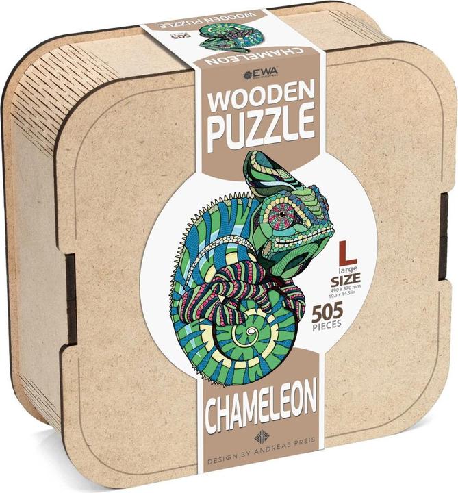 Eco Wood Art Kameleon (In Holzkiste) (505 Teile)