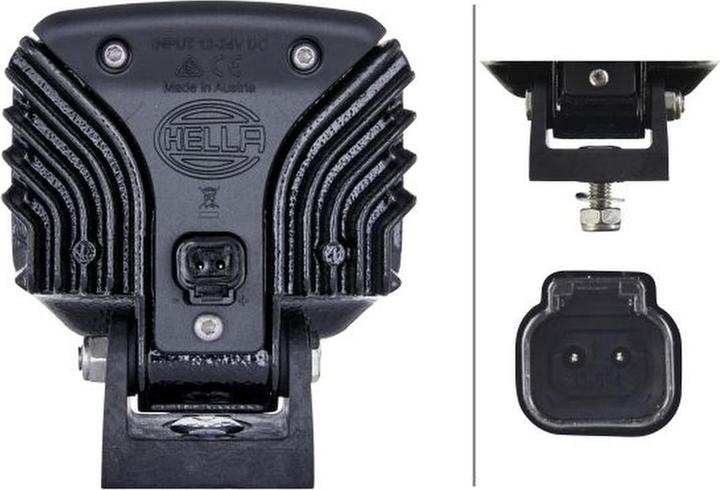 Image du produit Hella Projecteur de travail à LED Power Beam 1800 1850lm éclairage longue portée