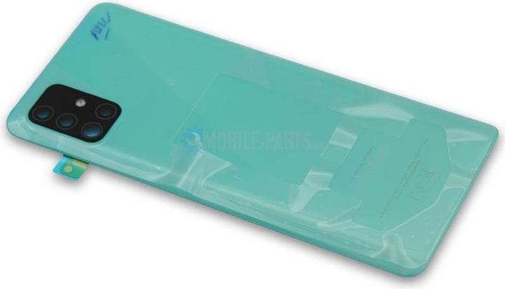 Actual product image Samsung Original Galaxy A51 back cover Prism Crush Blue (Galaxy A51)