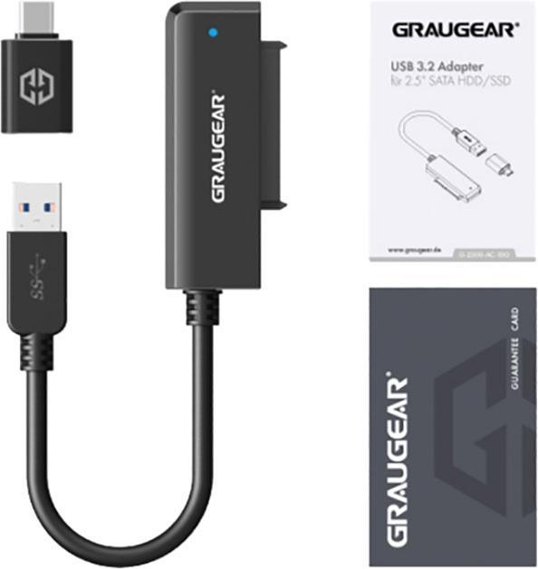 Produktbild Graugear SATA zu (USB 3.1, 23 cm)