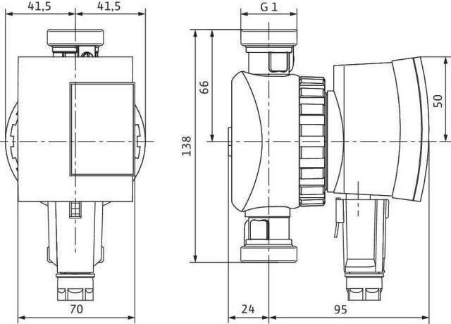Actual product image Wilo Service water pump 0.3 m³/h 4.5 (Clear water pump)