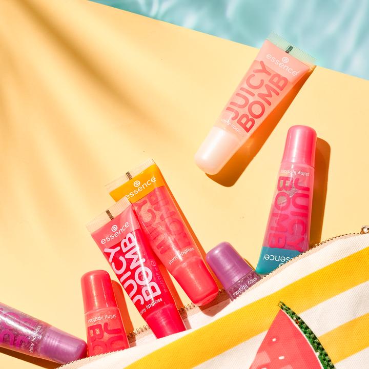 Produktbild essence JUICY BOMB shiny lipgloss (Glowy Gummy)