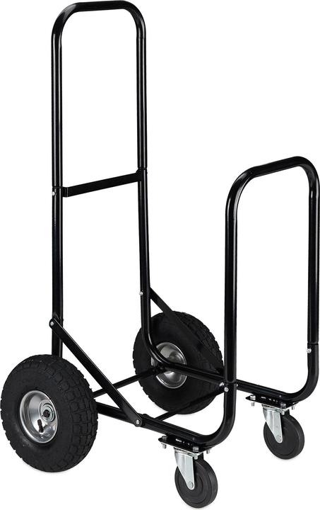 Produktbild Relaxdays Kaminholzwagen (52 x 58 x 107.5 cm)