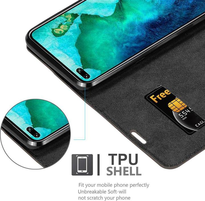 Produktbild Cadorabo Book Invisible Magnet Cover (Honor View 30 Pro)