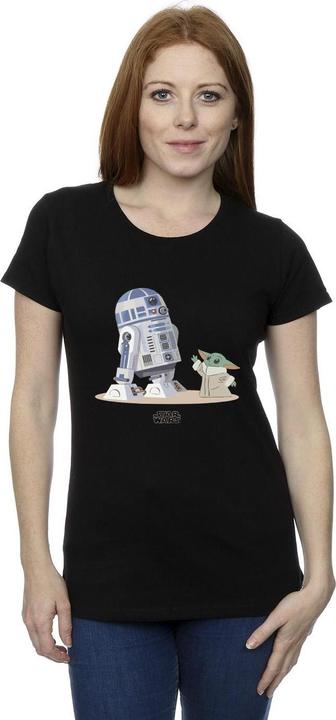 Produktbild Star Wars The Mandalorian R2D2 And Grogu TShirt (XL)