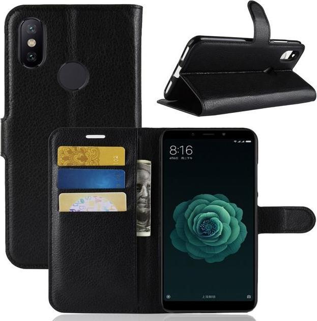 Immagine prodotto MU Classic Serie di copertine per libri in pelle Litchi (Xiaomi Mi A2 Lite?)