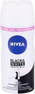 NIVEA Invisible For Black & White Clear (Spray, 100 ml)