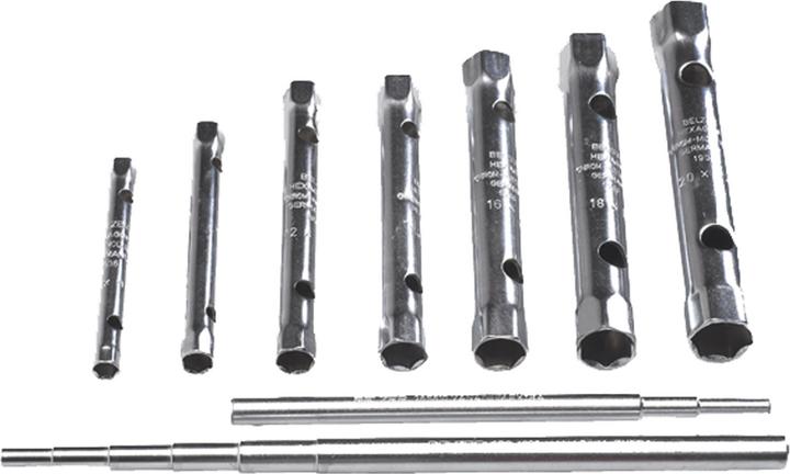 Actual product image Bahco Set of hexagonal pipe socket spanner set no. 1936 M (9 mm, 19 mm, 17 mm, 22 mm, 15 mm, 11 mm, 13 mm)