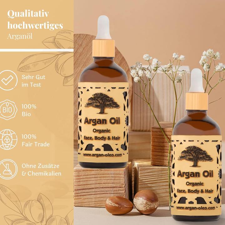 R&M Beauty-Oleo Bio Argan-Öl (Körperöl, 100 ml)