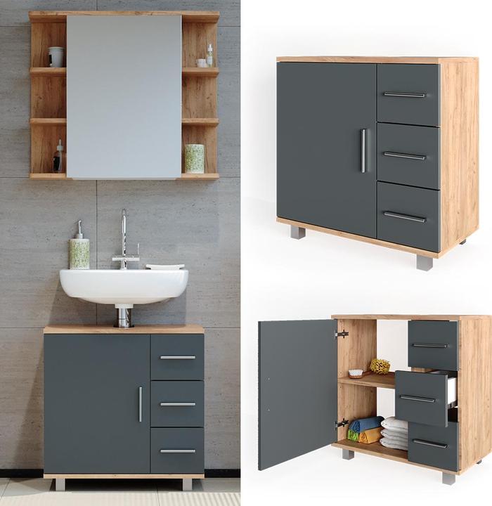 Actual product image Vicco Ilias (60 x 33 x 61 cm)