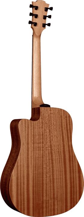 Image du produit LÂG Tramontane T70DCE (Guitare semi-acoustique, Épicéa, acajou, Bois brun)