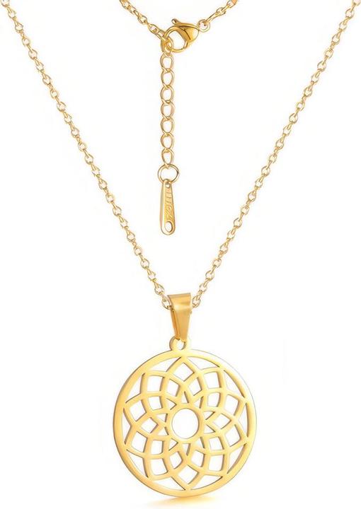 Produktbild Perlstein Blume des Lebens Ohrringe (Metall)