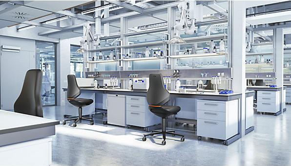 Produktbild Bimos Arbeitsdrehstuhl TEXON Labor+Produktion