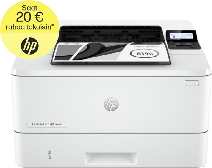 HP LaserJet Pro 4002dw (Laser, Schwarz-Weiss)