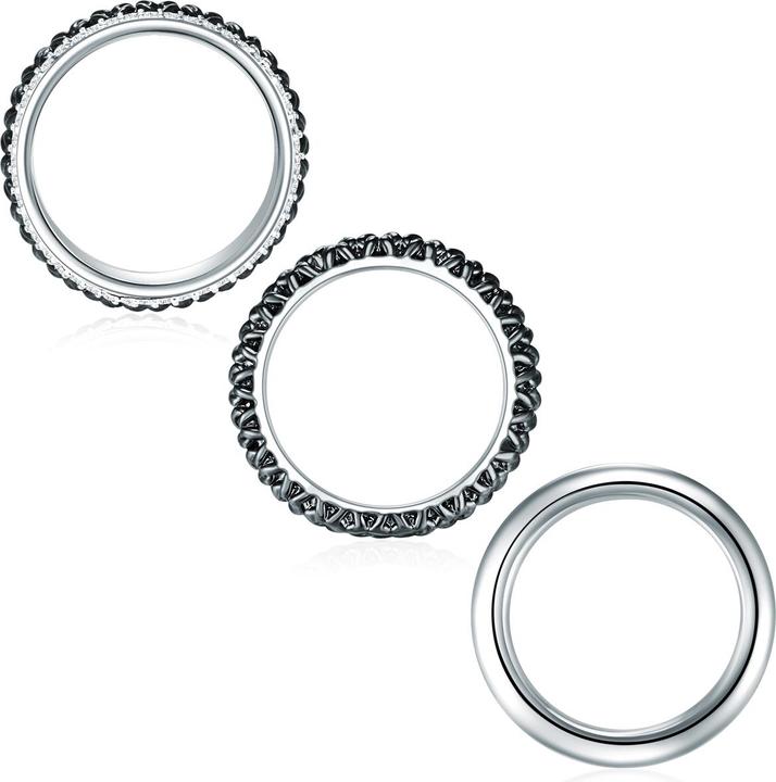 Actual product image Lulu & Jane Ladies metal alloy embellished with Swarovski® crystals silver - 29683 (56)
