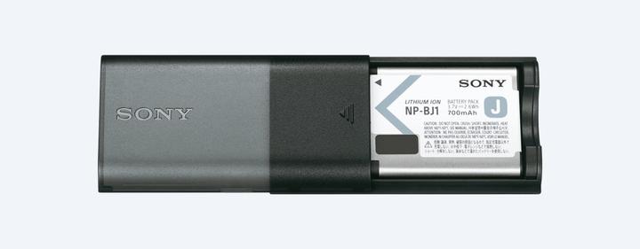 Actual product image Sony ACC-TRDCJ accessory kit (Camera battery charger, Camera battery)