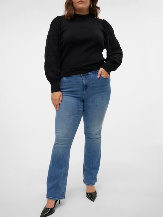Actual product image Vero Moda VMFLASH Mid Rise Ausgestellt Jeans Ausgestellt (50)