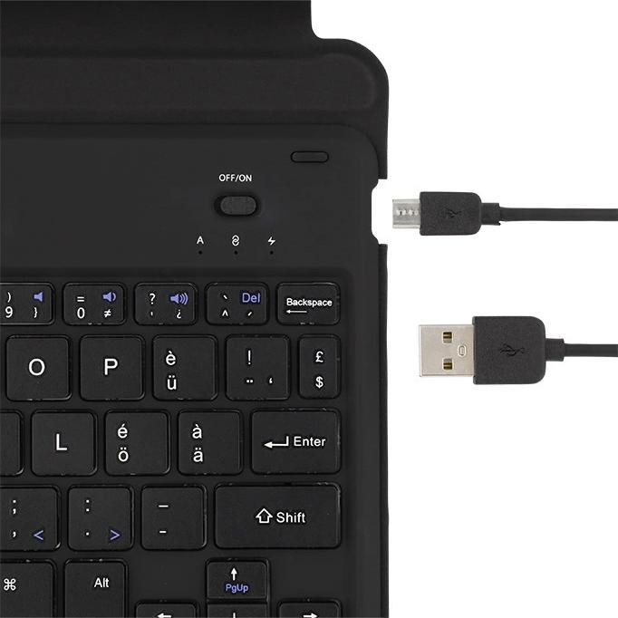 Immagine prodotto LMP Keyboard ProtectCase per iPad 10.2" (2019/2020/2021), 7/8/9th gen, sleep&wake, portamatite, IT lay (iPad 10.2)