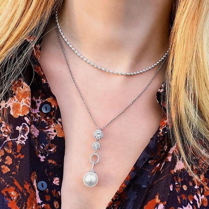 Immagine prodotto Candy Collana Siani, Argento 925 (Argento 925, 42 - 45 cm)
